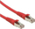 Kabllo Roline Patchcble (21.15.2811), RJ- 45, SFTP, CAT 6a, 1m, e kuqe