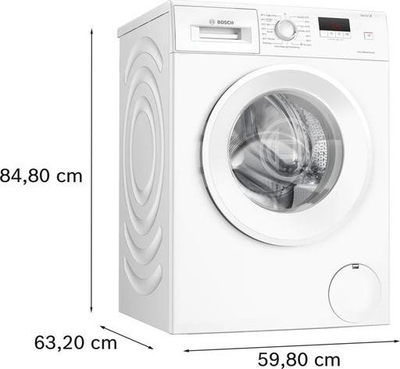 Lavatrice Bosch WGE03200SN, 8 kg, 1200 xhiro, e bardhë