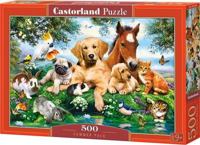 Enigmë Castorland Summer Pals, 500 copa