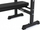 Stol i drejtë fitnesi Zipro Core, 230kg, 70 - 105 cm, i zi