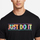Bluzë sportive Nike Dri-FIT JDI, për burra, me print JUST DO IT, e zezë