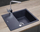 Lavabo kuzhine granit Concept DG05C45, me pikatore, gri e errët