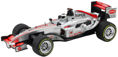 Makina lodër me telekomandë RC Racer, 1:12, drita dhe tinguj, argjend