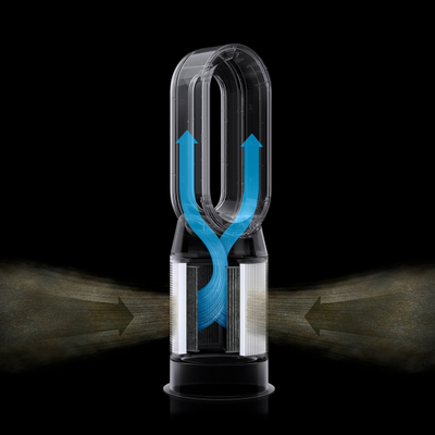 Pastrues ajri me ngrohje Dyson Purifier Hot+Cool HP09, Formaldehid, ekran LCD, bronz