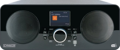 Radio interneti Schwaiger DAB 650, DAB+, Bluetooth, e zezë