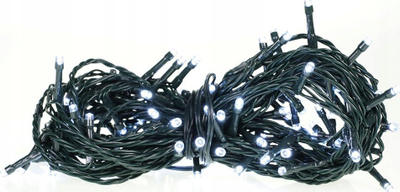 Drita zbukuruse LED për pemë Vitit të Ri Christmas Tree Lights Ext, 300 pika, 31.5 m, e bardhë e ftohtë