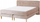 Shtrat divan Beliani Marquise, 160 x 200 cm, velvet, bezhë