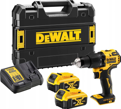 Stërvitëse me goditje Dewalt XR, 18V, 5Ah Li Ion, mandrinë metalike