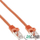 Kabllo rrjeti InLine Patch Cord Cat.5e SF UTP, 3m, portokalli