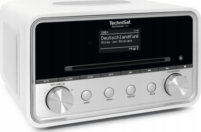 Radio TechniSat Digitradio 586, DAB+, 20W, e bardhë