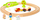 Set trenash Brio Disney Princess Snow White and Animals Railway, 15 pjesë, për fëmijë 3+