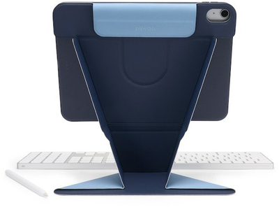 Këllëf tableti Pipetto Origami No6 Stand Case për iPad Air 13" M2 M3, blu e errët