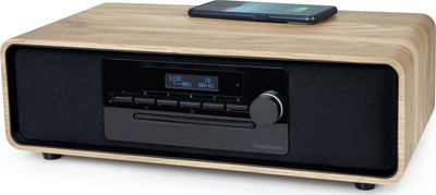 Mикросистем за музика Thomson MIC300IDABBT, 60W, Bluetooth CD USB DAB+ FM, црна дрво