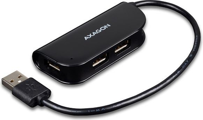 Hub USB Axagon me 4 porte USB 2.0 (HUE-X4B), i zi 