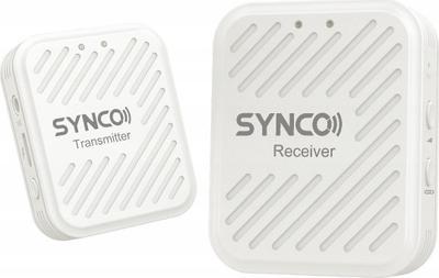 Sistem mikrofoni pa tel SYNCO WAir G1 A1, 2.4 GHz, rreze 70 m, i bardhë