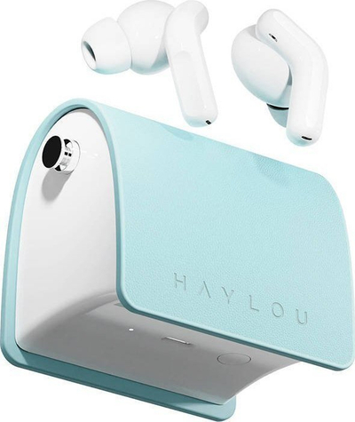 Kufje pa tela Haylou Lady Bag TWS, me ANC, Bluetooth 5.2, blu