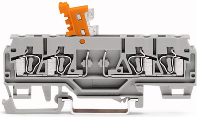 Bllok terminal WAGO 280-874-1, 4 kate, 2.5 mm², gri