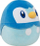 Lodër pelushi Squishmallows Pokemon Piplup, 14", ultra i butë, shumëngjyrësh