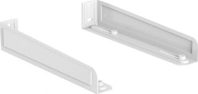 Mbajtëse muri Gembird WM-U35-01-W, kapacitet 35 kg, metalike, të bardha