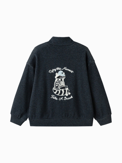 Pulovër Cozy Critter Zip Bomber