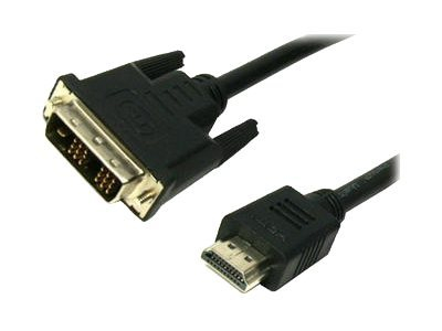Kabllo video MediaRange MRCS118, HDMI në DVI, 2m, e zezë