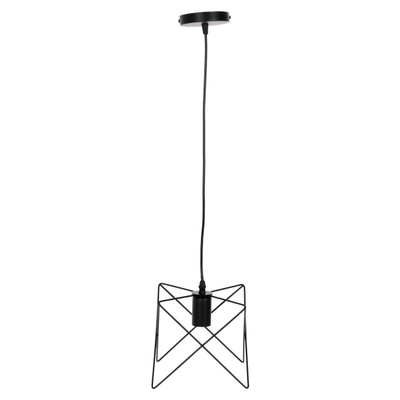 Llambë e varur tavani 18x17x120Hcm (HM4075), zezë