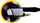 Lëmues pneumatike orbitale Geko G03141, 150mm, nxjerrje qendrore pluhuri, multingjyrëshe