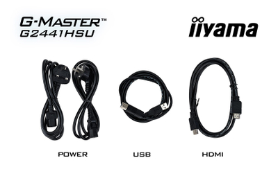 Monitor gaming iiyama G-Master G2441HSU-B1, 24", IPS Full HD 144Hz, i zi