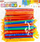 Set ndërtimi Mega Creative CONSTR BLOCKS STRAWS, 298 copë, shumëngjyrësh