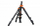 Tripod fotografik Camrock Wanderer T42, 176 cm, alumini, i zi