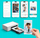 Printer fotografik Liene Amber M200, WiFi, 10x15cm, i bardhë