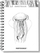 Sketchbook artistik Narcissus Medusa B5, 60 fletë, 120gsm, i bardhë