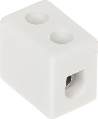 Bllok terminal elektrik Simet KE-CPO-5A-1P, 32A, 450V, i bardhë