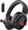 Kufje gaming Eksa E910, wireless 5.8 GHz, audio 7.1, të zeza