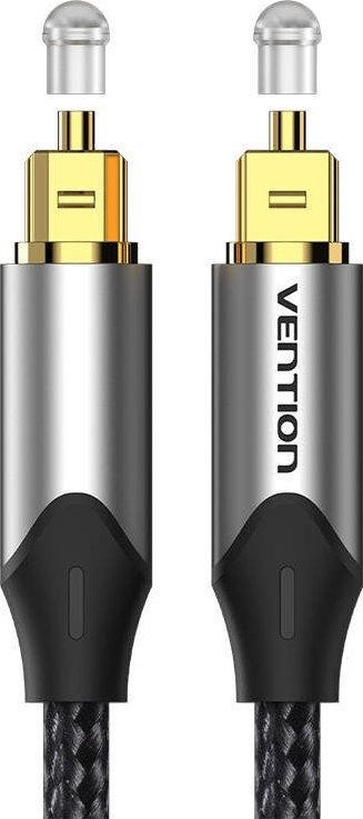Kabllo optike Vention BAVHJ, 5m, konektor alumini, gri
