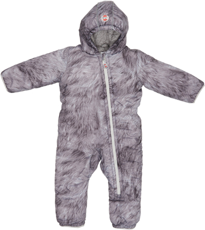 Kostum dimëror për bebe LODGER Skier Botanimal Donkey, 6-12 muaj, fleece, rezistent ndaj ujit