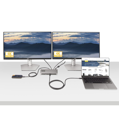 Кабел Thunderbolt 4 StarTech.com, 2m, 40Gbps, 100W PD, црн