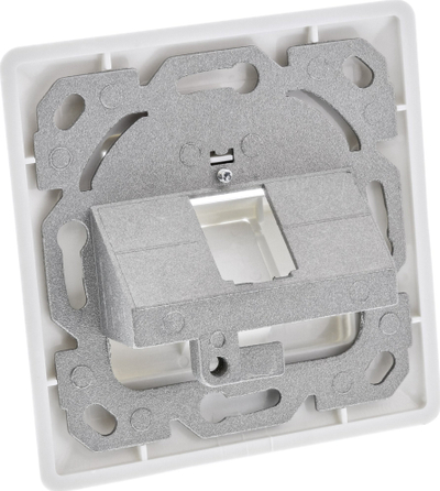 Kornizë modulare muri InLine, RJ 45, e bardhë Pure White RAL 9010