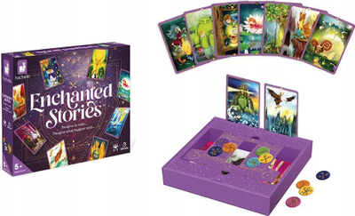 Lojë tavoline Janod Enchanted Stories J02453, 80 letra, 5 vjeç e lart, lejla