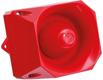 Pajisje zhurmuese sinjali Eaton Asserta AS/M/S/9-60V/R, 108 dB, IP66, e kuqe