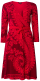 Fustan Desigual Marlene Rojo Oscuro 19WWVK50 3029, i kuq mDE2635-L