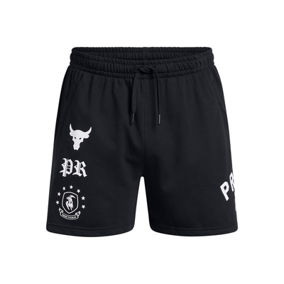 Pantallona të shkurtra sportive Under Armour Terry Fleece Jogger, të zeza