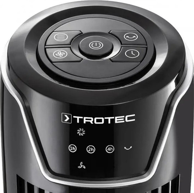Ventilator kolonë Trotec TVE 36 T, 45W, me ekran LED, i zi