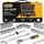 Set çelësash me godinë JCB, 1/2", 36 copë, çelik Cr-V