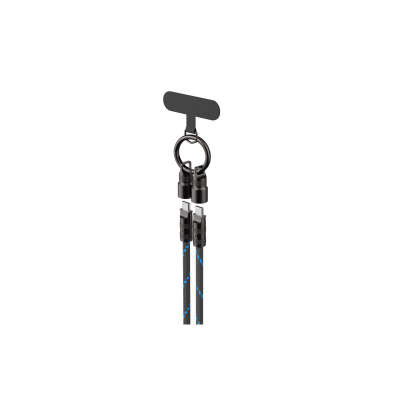 Kabllo karikues USB C Havit CB6340, 1.2m, 60W, zi blu