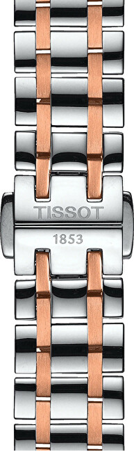 Orë dore për femra Tissot T-Classic, e argjendtë/ari rozë