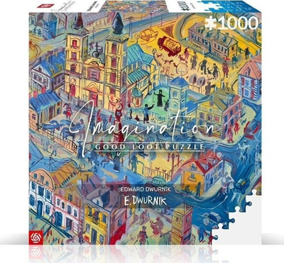 Puzzle Good Loot Edward Dwurnik Radzymin, 1000 copë, 68 x 48 cm, shumëngjyrëshe