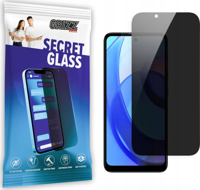 Xham mbrojtës privatësie Grizz SecretGlass për Motorola Moto E30, 9H, me pamje shumë të kthjellët