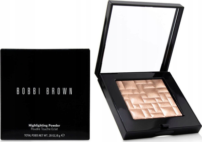 Осветлувачка пудра Bobbi Brown Highlighting Powder, Afternoon Glow, 8g, шампањ боја