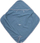 Pelenë museline për ulëse veture Sensillo Muslin Swaddle, 75x75 cm, blu
